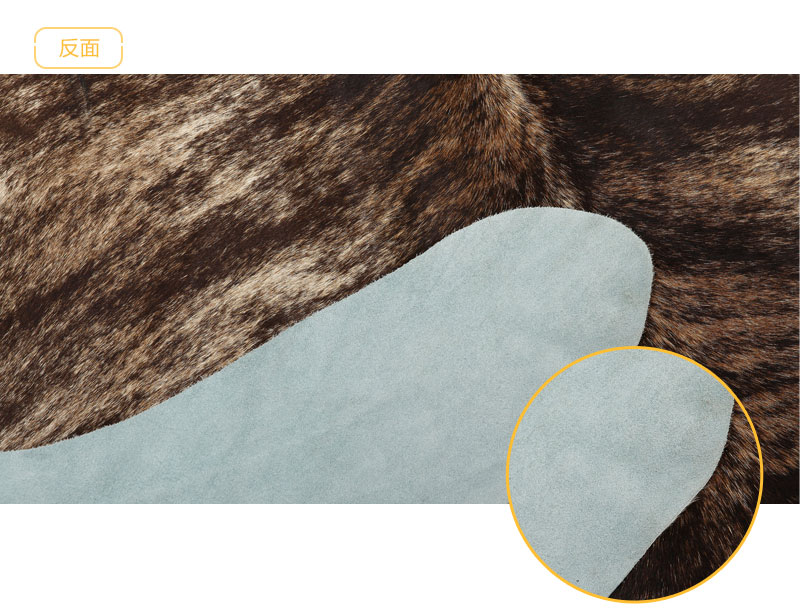 欧美时尚风格不规则高档灰色整张牛皮地毯地垫客厅卧室沙发茶几别墅样板房地毯HXY-83