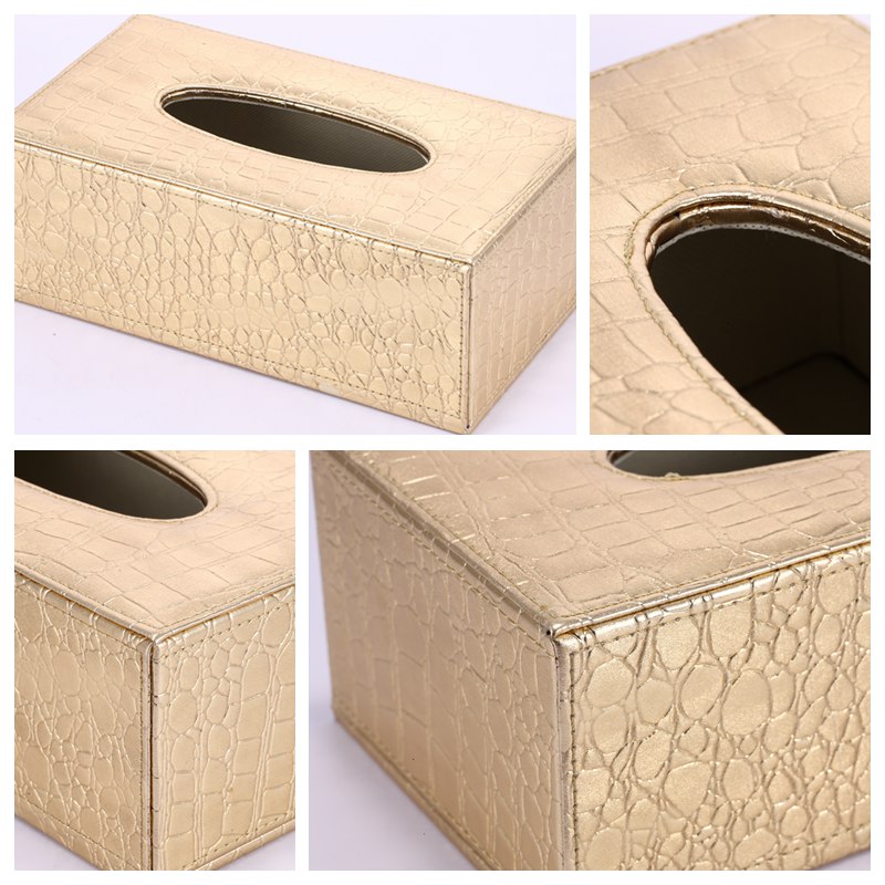 创意家居纸巾盒个性长方形pu皮革多色纸巾盒家居时尚抽纸盒PY-ZJH0023