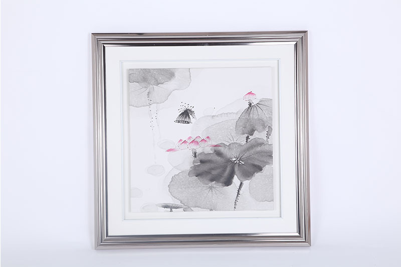 简约工艺油画 现代客厅工艺画 装饰画家居饰品75x75-25