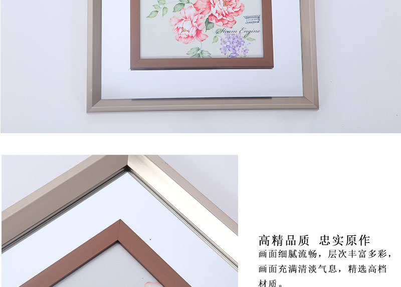 装饰画家居饰品摆件 客厅装饰画挂画壁画 装饰画35x35x2-25