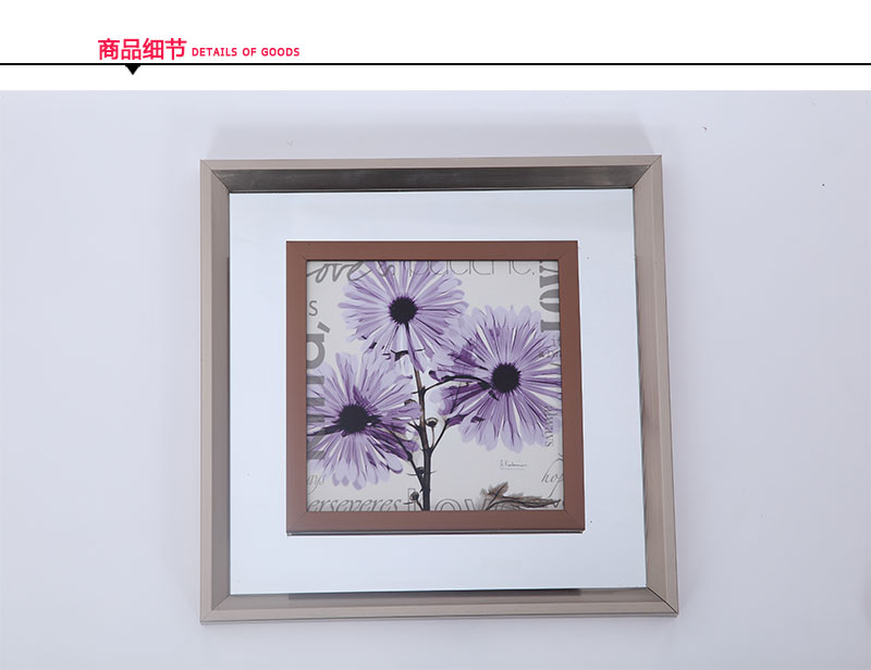 简约工艺油画 现代客厅卧室餐厅装饰画家居饰品35x35x3-26