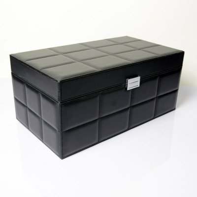 奢侈品皮箱 居家用品 日用品收 纳箱高档石头纹PU收纳箱PU收纳盒3件套TX-050