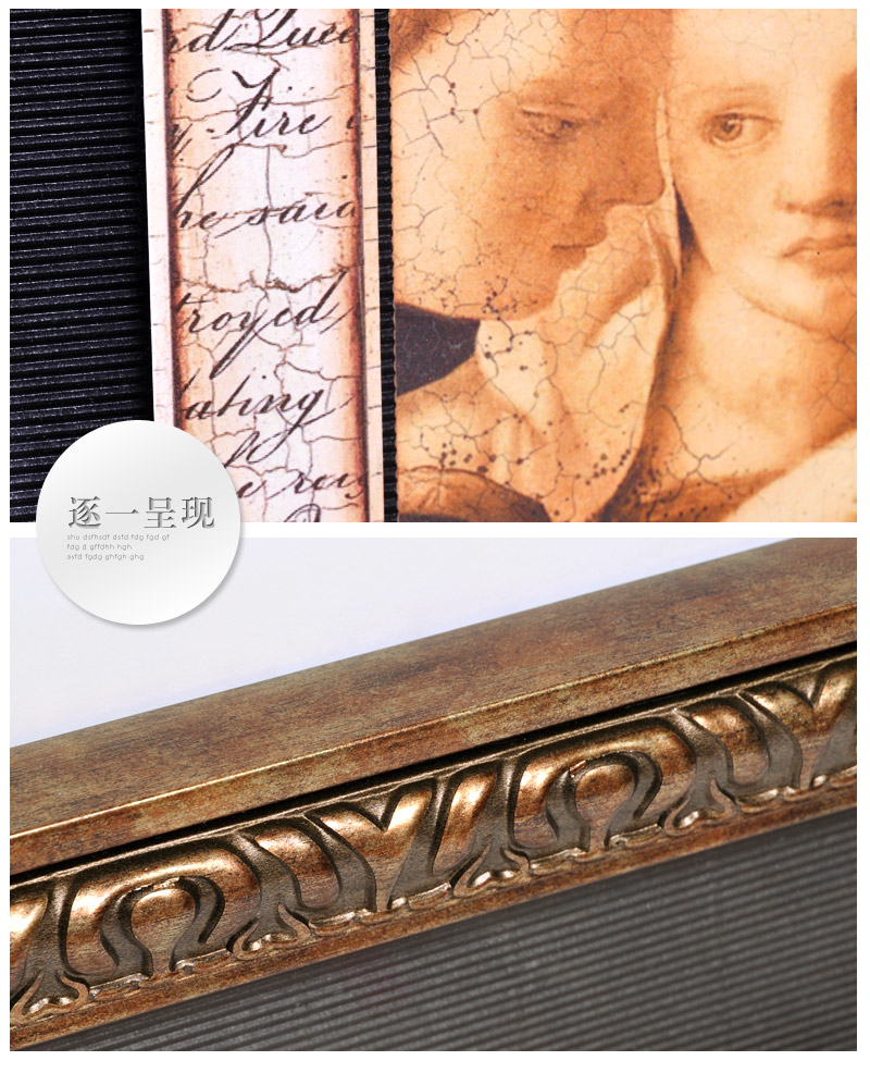 仿真手绘油画拉斐尔世界名画小天使 客厅现代装饰画挂画墙画壁画SPG ZS0384