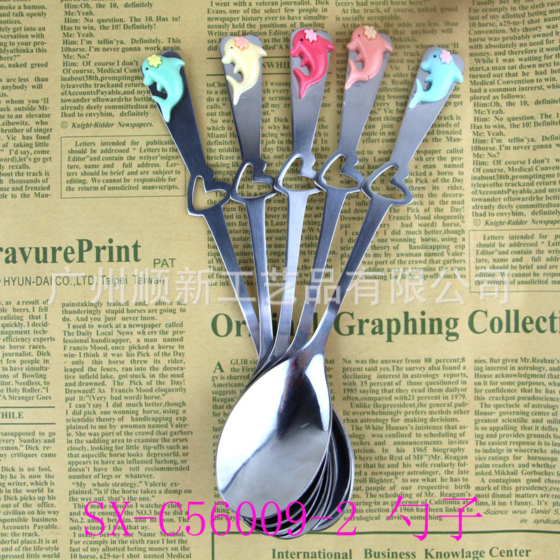 【2015新品】工厂直供批发优质精美不锈钢西餐勺子长柄饭汤调羹 SX-C56009-21