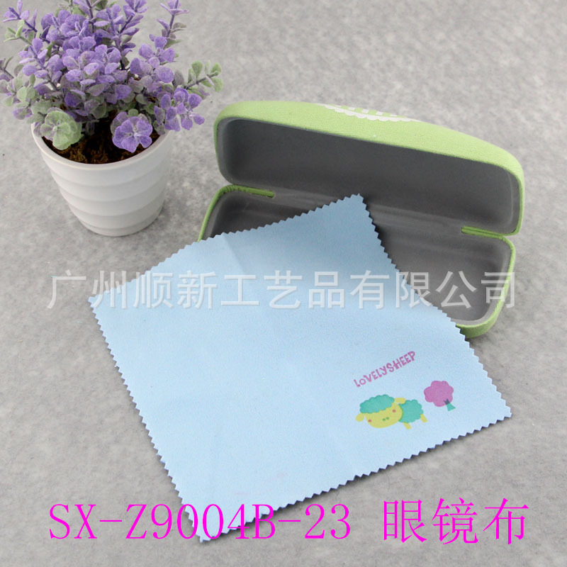 【2015爆款】工厂直供批发可爱卡通双面绒印花眼镜布镜头布檫拭布 SX-Z9004B-235