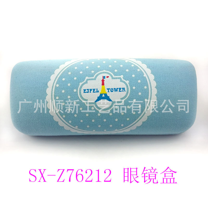 【2015热卖推荐】专业厂家直销文青小清新帆布系列订制框架眼镜盒4