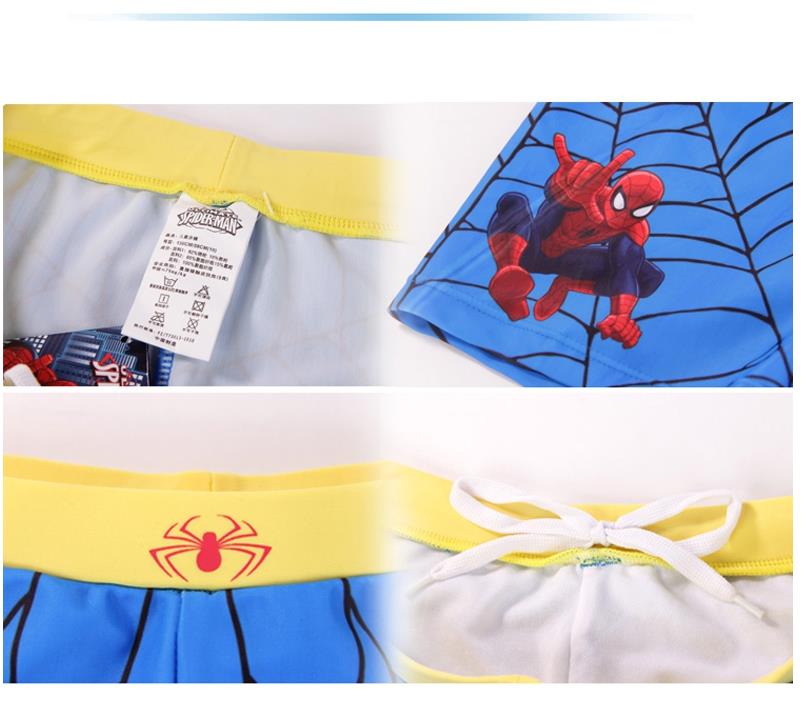 蜘蛛侠款儿童泳裤VEH32503-S 蓝色/红色7