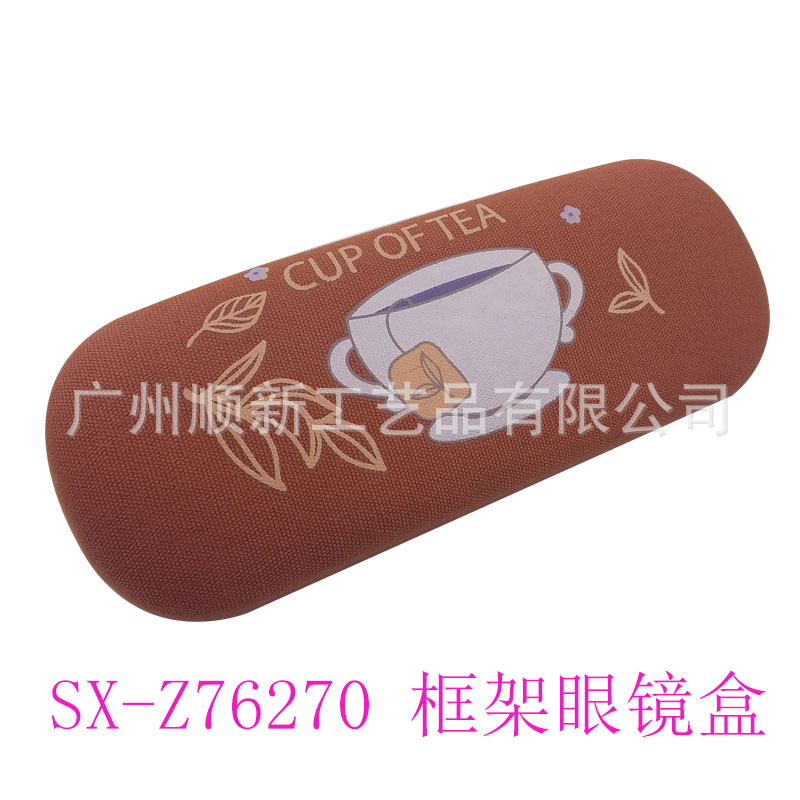 【2015厂家直供促销】批发订制日韩小清新帆布印花优质学生眼镜盒13