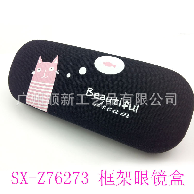 【2015爆款帆布系列】工厂批发日韩新款订制经典田园印花风眼镜盒8