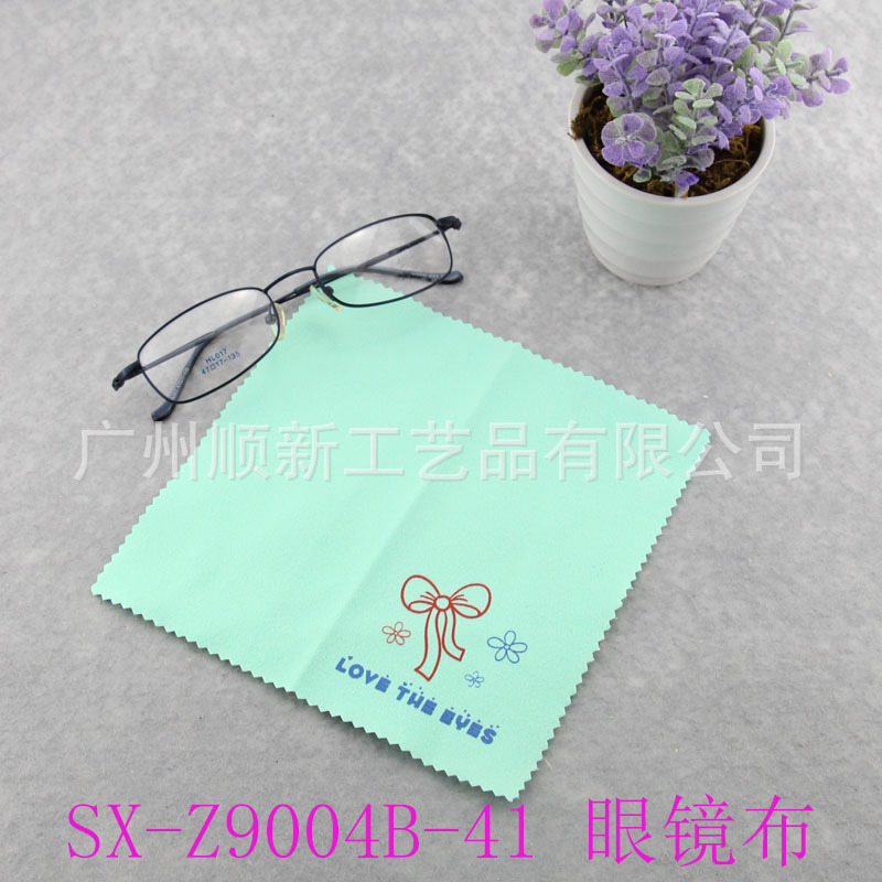 【2015爆款】工厂直供批发可爱卡通双面绒印花眼镜布镜头布檫拭布5