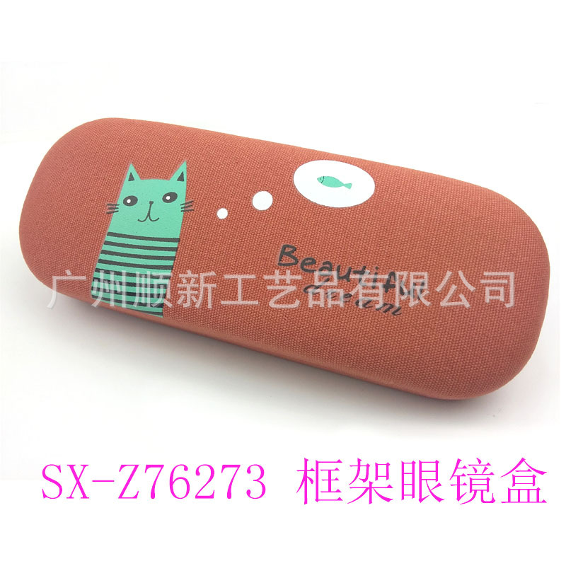 【2015爆款帆布系列】工厂批发日韩新款订制经典田园印花风眼镜盒11