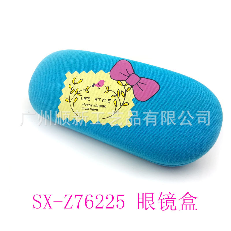 【2015淘宝热卖新品】厂家直供日韩时尚帆布学生近视框架眼镜盒6