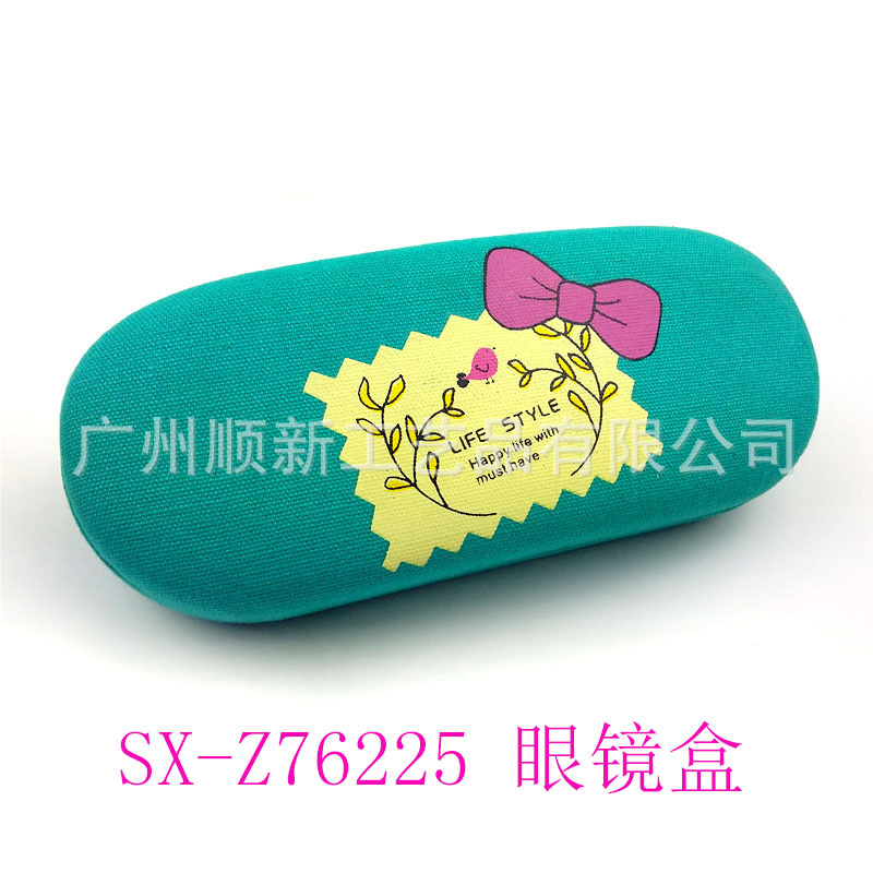 【2015淘宝热卖新品】厂家直供日韩时尚帆布学生近视框架眼镜盒10