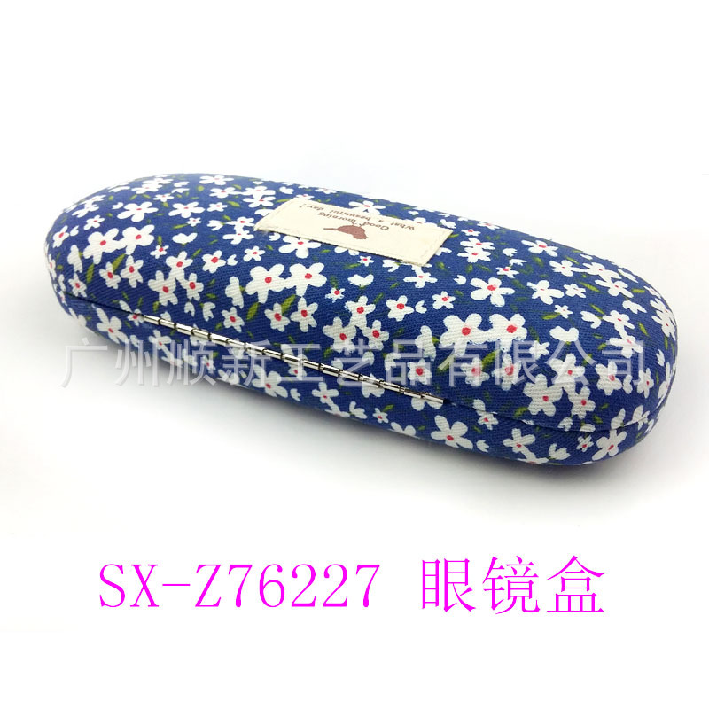 【2015淘宝热卖】厂家直供批发订制日韩田园小清新印花框架眼镜盒12