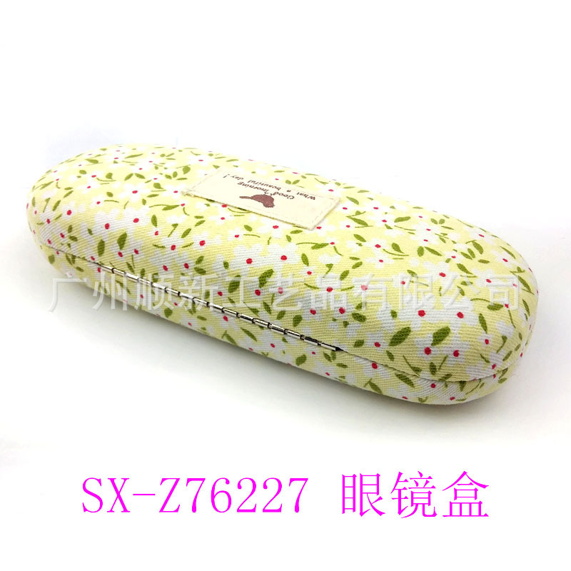 【2015淘宝热卖】厂家直供批发订制日韩田园小清新印花框架眼镜盒15