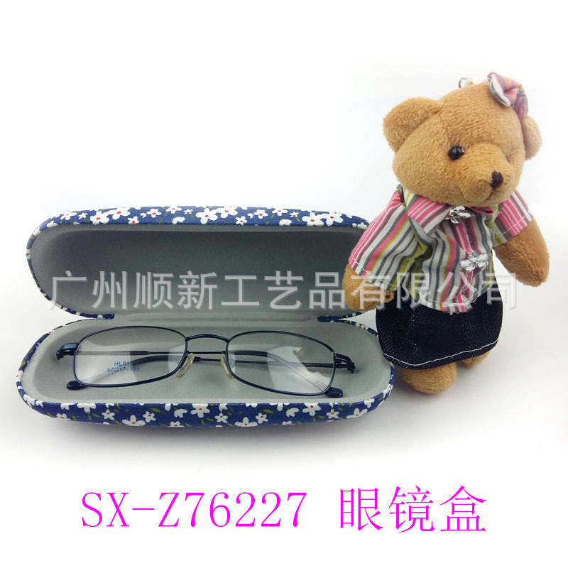 【2015淘宝热卖】厂家直供批发订制日韩田园小清新印花框架眼镜盒13