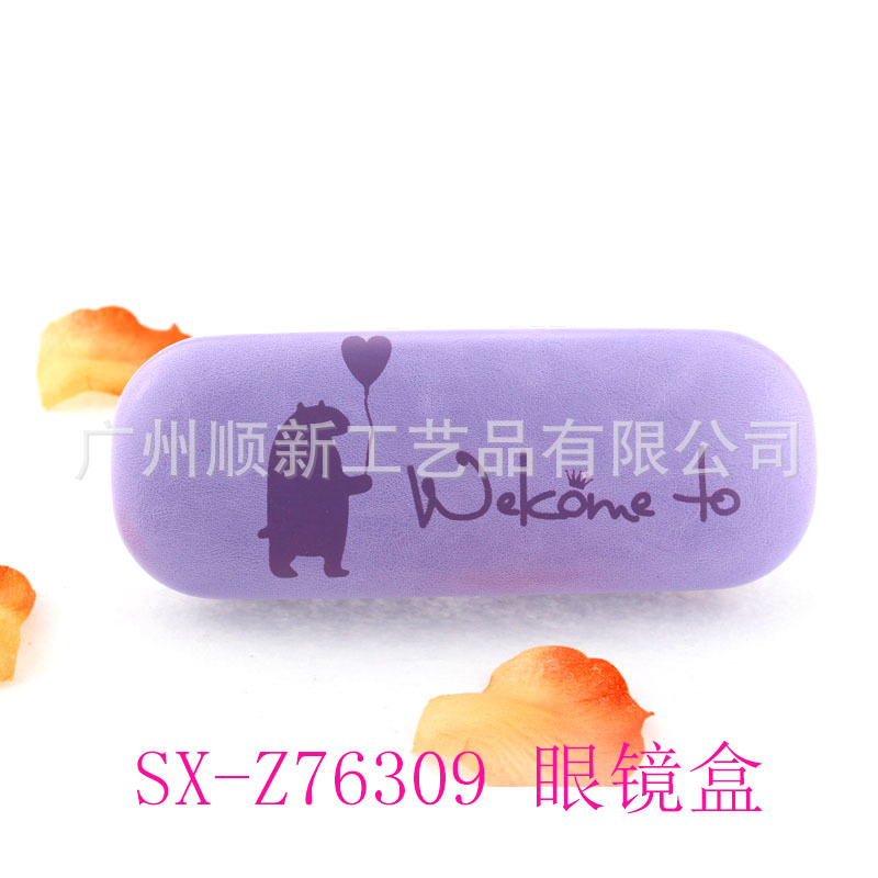 【2015经典热卖】工厂直供日韩订制可爱精美优质光学框架眼镜盒9