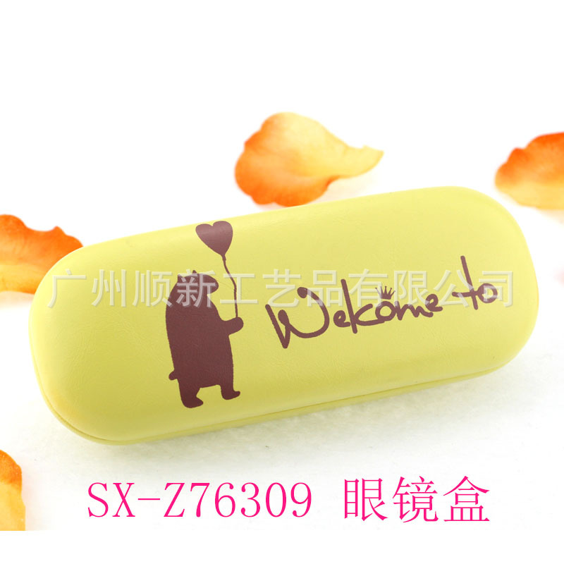 【2015经典热卖】工厂直供日韩订制可爱精美优质光学框架眼镜盒5