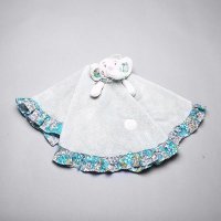 简约珊瑚绒19号擦手巾 绿色超柔吸水挂式可爱卡通动物擦手巾 家居舒适体验品 YZJ2-12