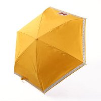 创意幻彩谍影雨伞 折叠女小清新两用双层遮阳伞色胶防晒 超轻六伞骨四折伞 GM-229