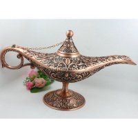 高档家居摆件 超大号阿拉丁神灯 许愿灯  欧式复古家居摆件 神灯  金属工艺品