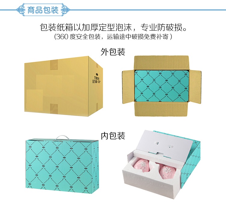现代简约风格陶瓷粉色甜蜜猫猫摆件书房儿童房卧室装饰T002（套装）4