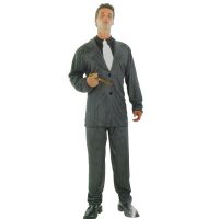 万圣节成人男装赌神造型衣服 派对化妆服饰