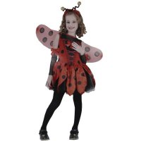 万圣节儿童女童金龟子造型表演衣服 学校派对化妆服饰