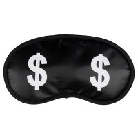 个性眼罩 卡通冰眼罩 遮光睡眠眼罩 冷热敷眼罩 金钱图案