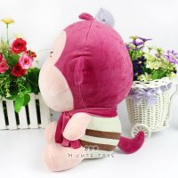 猴年笑脸猴吉祥围巾猴毛绒玩具多色礼品礼物独家设计新款