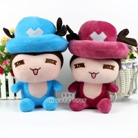 多多米广州动漫海贼王乔巴新款 高档品质毛绒中公仔性价比高玩具