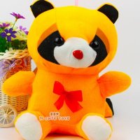 毛绒玩具地摊卡通公仔狸猫公仔系列毛绒娃娃奖品专用厂家直销