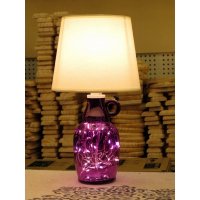 简约创意玻璃灯体加州台灯L-06B