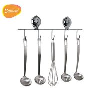 SAKURA吸盘五头挂钩 厨房挂件 浴室挂钩厨房置物架 壁挂吸盘