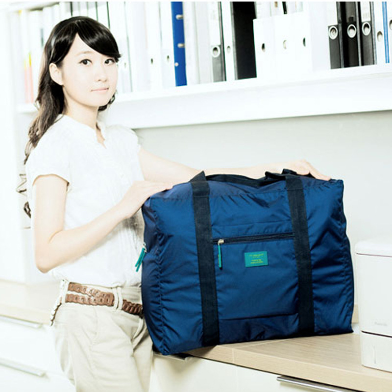 韩版防水尼龙折叠式旅行收纳包 旅游收纳袋 男女士衣服整理袋5