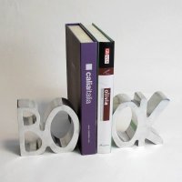 现代简约风格创意优雅BOOK字母书挡书靠书立
