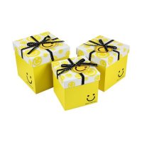 腾艺礼品韩式精美心形套三礼品盒纸盒杯子盒巧克力包装盒 礼盒 T438-8~10
