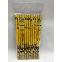 学生学习用品 卡通木铅笔 12支装的铅笔
