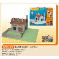 DIY真砖真瓦迷你建筑BM3801