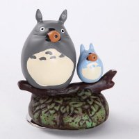 日系宫崎骏龙猫造型3人吹笛多多洛音乐座2026