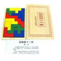 伤脑筋12块拼块0012