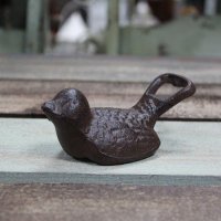 田园复古铁制小鸟开瓶器摆件家居装饰摆件
