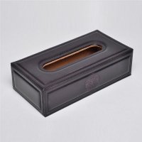 品地  中式复古风金属风 古铜色小号抽纸纸巾盒 高档送礼佳品13015