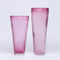 欧式简约金红上宽下窄花瓶家居客厅餐厅电视柜玄关摆件KL1637TDK-GR、KL1630TDK-GR