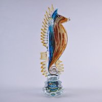 摆件玻璃 海马摆设品 创意现代 时尚 客厅新房 欧式家居饰品简约nza-3397