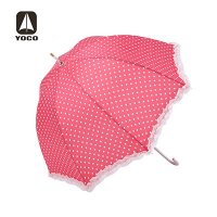 广州雨伞厂家 阿波罗伞 直杆伞 高档雨伞 女士雨伞 不锈钢骨雨伞 时尚遮阳伞 优蔻雨伞 圆点雨伞