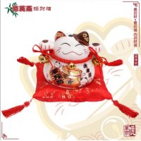 日式9寸亿万両陶瓷招福招财猫存钱罐YWL-7017