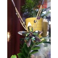 天然贝壳 仿水晶 时尚项链