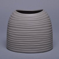 客厅/餐厅/阳关简约现代褐色陶瓷花瓶TCH6025