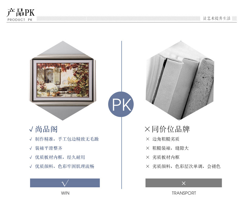 现代休闲午后风景装饰挂画 红黄色艺术微喷进口画心ps框挂画 酒店家居装饰画 SPG YH0556